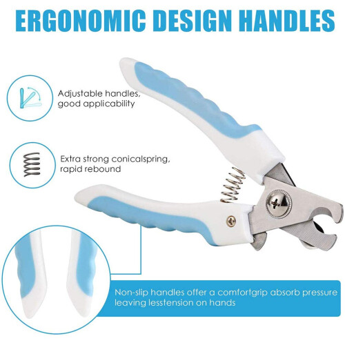 Pubiao Nail Clippers for Dogs with Quick Sensor and Safety Lock for La 1