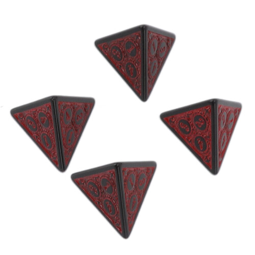 10 Pcs Acrylic Polyhedral Dice Set for Tabletop Role Playing Games 1