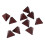 10 Pcs Acrylic Polyhedral Dice Set for Tabletop Role Playing Games 7