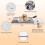 Dog Heat Pad Electric 40 * 70cm, 5 Adjustable Timer & 6 Adjustable Tem 5