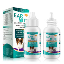 JSBNQRMZ Ear Care for Dogs,2Pcs Ear mite treatment for dog,Provides Re