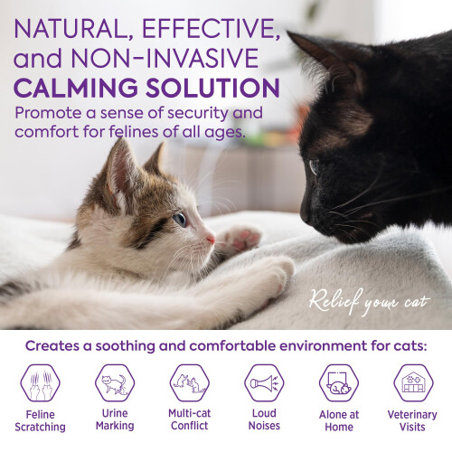 TopSum Cat Calming Plug-in: Premium Cat Pheromone Diffuser - Cat Plug 1