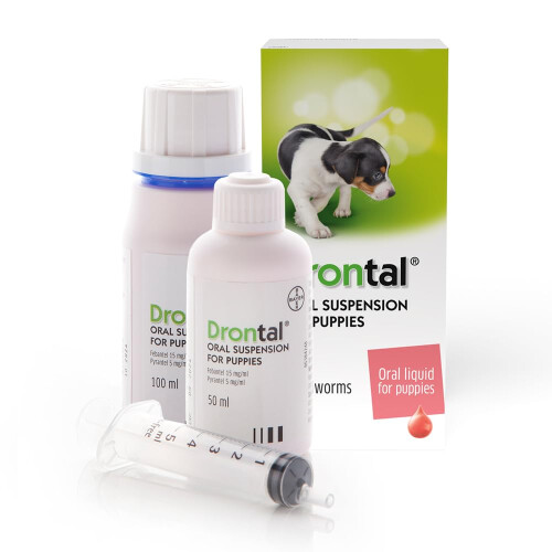 Drontal Puppy Liquid Wormer 50ml 2