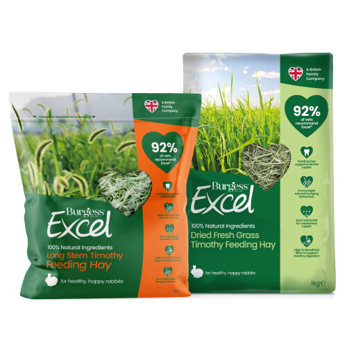 Burgess Excel Mixed Feeding Hay Value Bundle, 2KG – Dried Fresh Grass