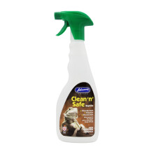 Johnsons Clean 'N' Safe Reptile 500ml - Disinfectant Spray for Vivaria