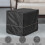 MidWest Homes for Pets Small Dog Crate Cover, Black Polyester Privacy 3