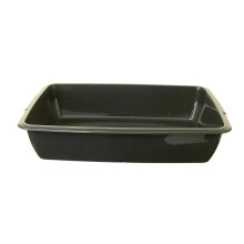 Whitefurze Plastic Medium Cat Litter Tray -Assorted colors.