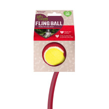 Rosewood Flingball Dog Ball Launcher with Tennis Ball – Durable Throw
