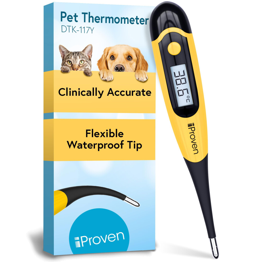 Iprovã¨N Iproven Dog & Cat Thermometer For Accurate Fever Detection, Comfortabl