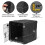 MidWest Homes for Pets Small Dog Crate Cover, Black Polyester Privacy 5