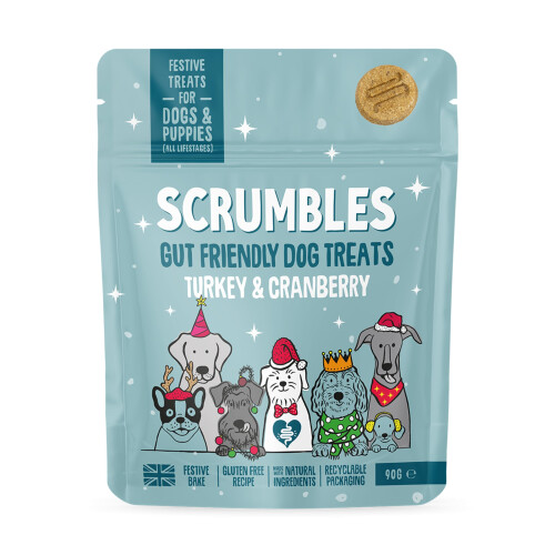 Scrumbles Scrumbles Turkey Cranberry Softies 90g
