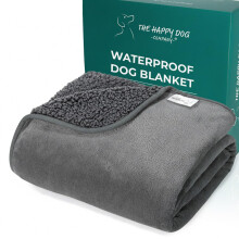 100% Waterproof Dog Blankets for Large Dogs – Soft Fleece, Washable Pe