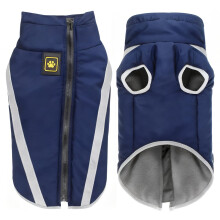 Idepet Waterproof Dog Coat Winter Warm Jacket,Windproof Pet Clothes Do
