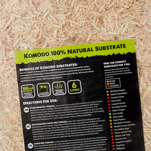 Komodo Komodo Aspen Bed Terrain, 6 Litre 1