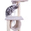 Cat Tree, Cat Scratch Posts 90cm 3 Tier Stable Cat Climbing Tower Cat 3