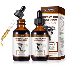 Turkey Tail Mushroom for Dogs, Dogs Turkey Tail Mushroom Liquid Supple