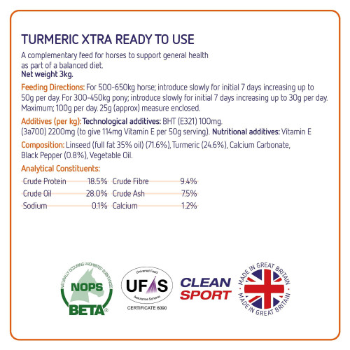 Equine America Turmeric Xtra 3KG 2