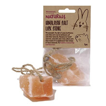 Rosewood Naturals Himalayan Salt Lick Stone, Small Animal Mineral Ston