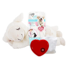 ALL FOR PAWS Little Buddy Heart Beat Sheep, Puppy Toy With Heartbeat D