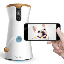 Furbo Dog Camera: Full HD Wifi Pet Camera with 2-Way-Audio, Treat Toss