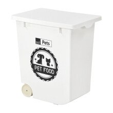 Taylor & Brown 20L/10KG White Airtight Pet Food Storage Container Larg