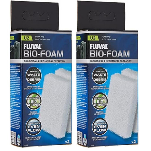 Fluval Fluval U2 Internal Filter Foam Pad (Pack of 2)