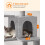 FEANDREA Feandrea Cat Tree Tower, 143 cm Multi-Level Plush Cat Condo with 4 Scr 6