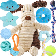 Speedy Panther 10Pcs Dog Chew Toys for Small Dogs, Puppy Teething Ball