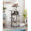 FEANDREA Feandrea Cat Tree Tower, 143 cm Multi-Level Plush Cat Condo with 4 Scr 2