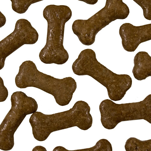 Extra Select Gravy Bones Beef Flavoured Dog Treat Biscuits in a 1ltr B 1