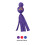 KONG KONG Wubba Dog Toy - Assorted Colours, Large 4