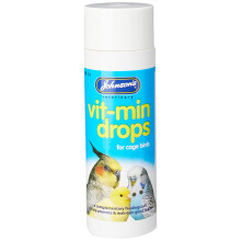 Johnson's Vet 14M016 Vitamin/Mineral Drops For Cage Bird, 100 ml