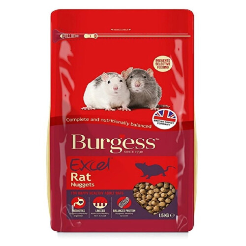 Burgess Burgess Excel Rat Nugget 1.5kg