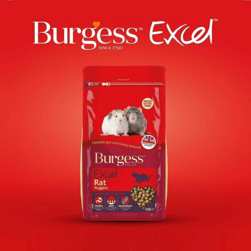 Burgess Burgess Excel Rat Nugget 1.5kg 2