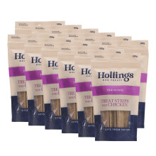 Hollings Treat Strips with Chicken Dog Training Treats, 100% Natural,