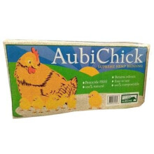 AubiChick 20kg 100% Natural & Pesticide Free Supreme Hemp Bedding Prov