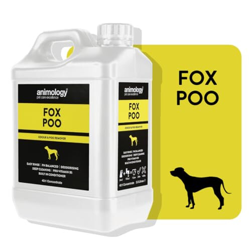 Animology Fox Poo Dog Shampoo 2.5 Litre 1