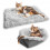 Eidoct Furry Self Warming Cat Mat for Cats Small Dogs,Function 2 in 1 1