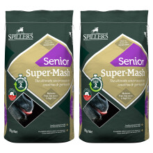 SPILLERS Senior Super-Mash Horse Feed 20kg x 2 – High in Digestible Fi