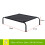 Metal Frame Dog Cot Elevated Pet Bed, Raised Dog Bed with Breathable M 2