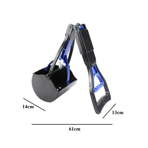 SuperGift.com Pet Waste Picke - Foldable Pet Waste Picker with Long Ha 1