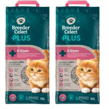 Breeder Celect Plus Kitten Cat Litter (10L) - 99 Percent Recycled Pape