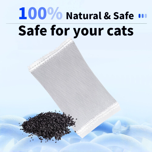 Marchul 6 Pack Cat Litter Box Filter, Universal Odor Eliminator for Ho 2
