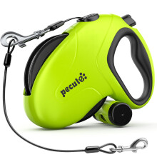 8M Retractable Dog Lead with Chew-proof Cable, One-Button Control & Ta