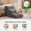 Gardner Pet 2-in-1 Dog Steps for Bed, Adjustable 3-Steps High Density 6