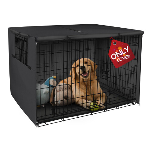 Explore Land Dog Crate Cover Durable - Polyester Pet Kennel Cover Univ