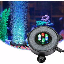 Unictop LED Aquarium Fish Tank Air Stone Light,Multi-Colored Bubble Di