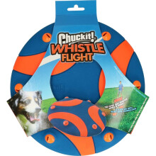 Chuckit! Whistle Flight Flyer Dog Toy Rubber Frisbee Throw and Fetch N