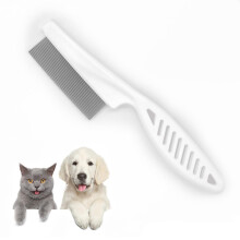 Flea Comb for Cats Dogs Flea Combs for Long Hair, Pet Comb Grooming Co