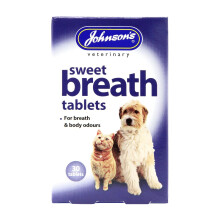 Johnsons Vet Sweet Breath Tablets, Pack of 30